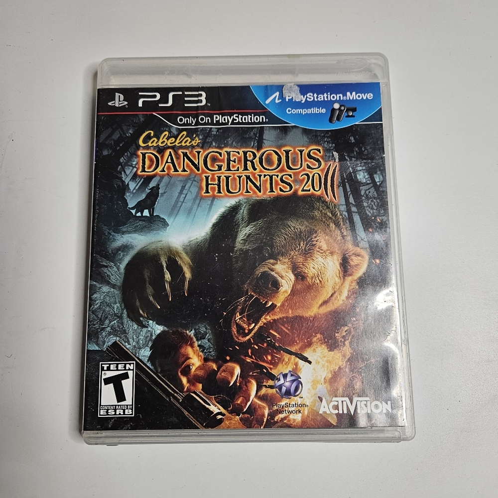 PS3 Cabela's Dangerous Hunts 2011